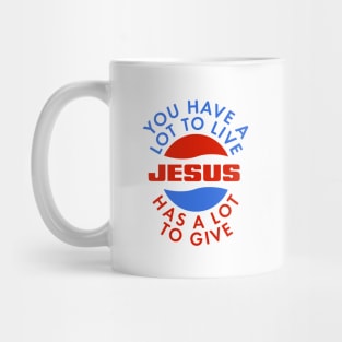 Jesus 60s Retro Mug